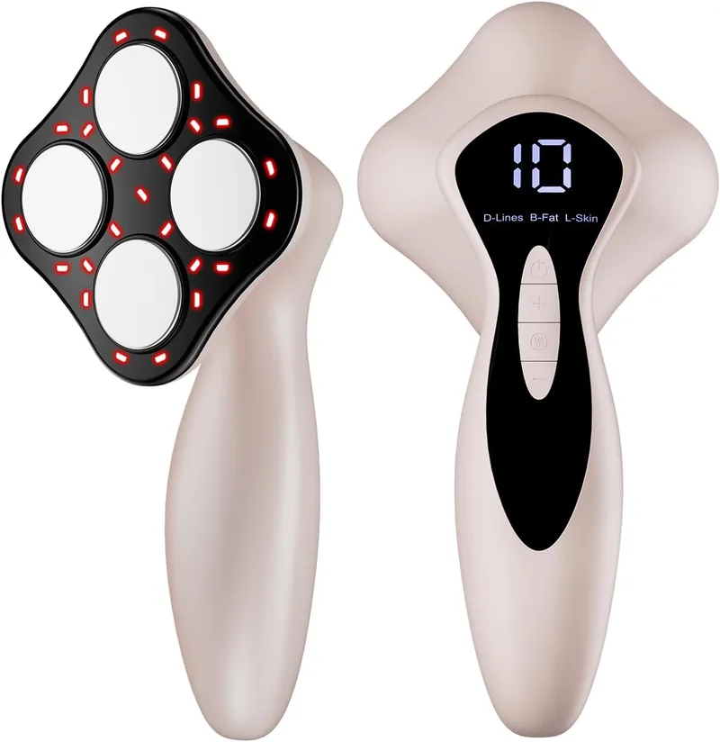 Oranmagic ▫️ Aparelho de massagem anticelulite e redutor, aparelho de massagem anticelulite elétrico profissional 3 em 1, unissexo, para cintura, barriga, braços, glúteos e pernas