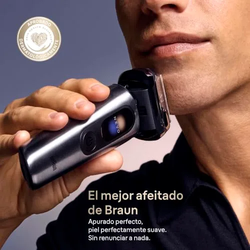 Braun ▫️ NEVO Máquina de barbear elétrica para homem, NEVO11015C, Grafite 2
