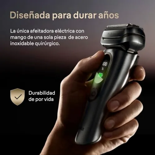Braun ▫️ NEVO Máquina de barbear elétrica para homem, NEVO11015C, Grafite 5