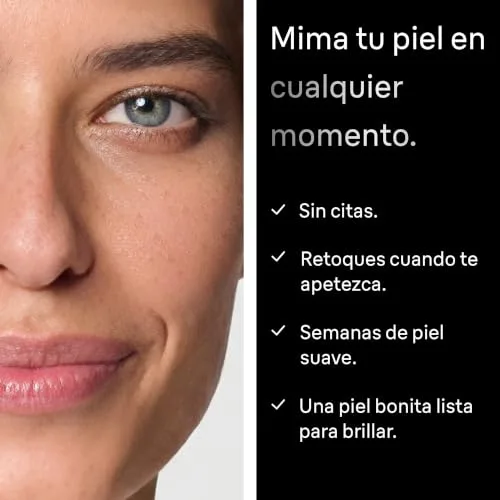 Braun ▫️ Depiladora facial FaceSpa para mulher com 4 acessórios, 851V, Branco/Bronze 5