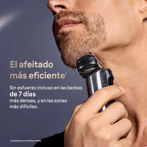 Braun ▫️ NEVO Máquina de barbear elétrica para homem, NEVO11005C, Prateada 4