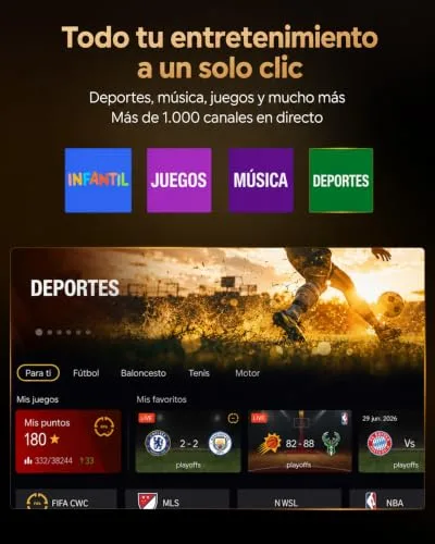 WiMiUS ▫️ Projetor 4K | 2500 ANSI ultrabrilhante | Sistema operativo VIDAA rápido e fluido | Dolby Audio 56 W | Projetor para exterior para cinema no jardim, FHD 1080p nativo, focagem automática com IA, HDMI 2.1, HDR10, Cinema em casa 5
