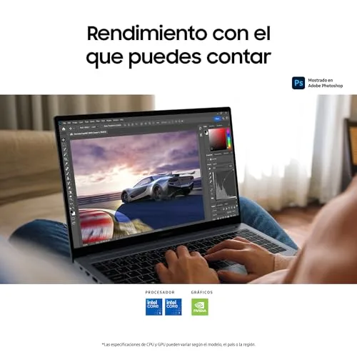 Samsung ▫️ Galaxy Book4, Portátil ultrafino de 15,6" com ecrã LED Full HD, Intel Core i7 de 13.ª geração i7-1355U, 16 GB de RAM, SSD de 1 TB, Intel Iris Xe Graphics, Windows 11 Home, cinzento, teclado QWERTY espanhol 4