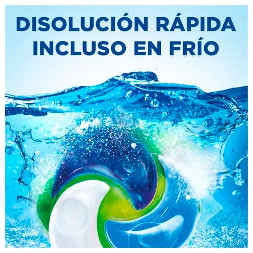 Ariel ▫️ PODs PODEROSO, Detergente Líquido em Cápsulas para 14 Lavagens, Frescor dos Alpes, com Aditivos Integrados, Removedor de Manchas e Eliminador de Odores X2 (Embalagem de 4) 6