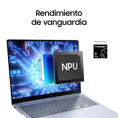 Samsung ▫️ Galaxy Book4 Edge, Portátil ultrafino de 15,6" com ecrã LED Full HD, Snapdragon X de 8 núcleos, 16 GB de RAM, SSD de 512 GB, Qualcomm Adreno, Windows 11 Home, cinzento, teclado QWERTY espanhol 7