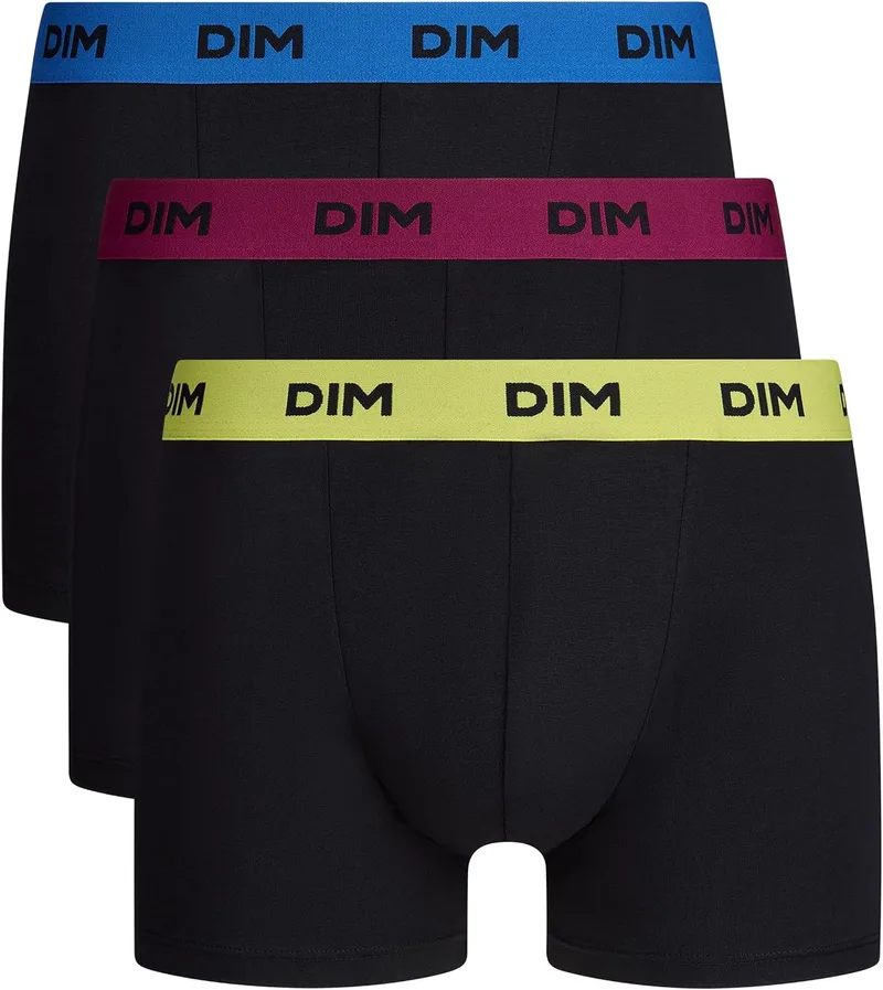 Dim ▫️ Boxers para homem, mistura de cores, x3