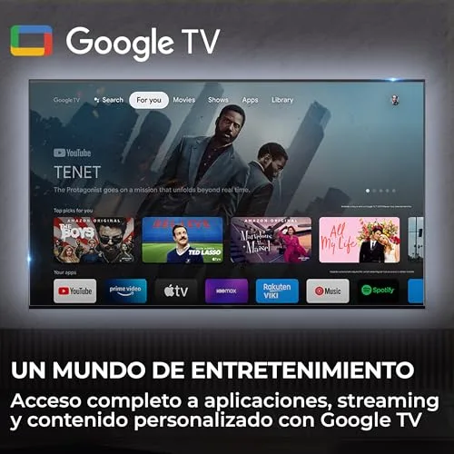 Haier ▫️ K85 4K UHD 55" H55K85GUX, Smart TV com Google TV, Chromecast, Dolby Audio, HDR10, MEMC, Qualidade de Imagem com IA, Bluetooth 5.1, Acelerador de Jogos a 120 Hz, USB 2.0 x 2, DBX TV, HDMI 2.1 x 4 [2026] 6