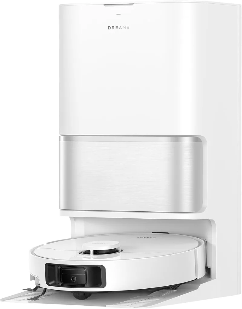 dreame ▫️ Kit de robô aspirador e esfregador de chão L10s Ultra Gen 3, sucção de 25 000 Pa, escova lateral e esfregona extensível, AceClean DryBoard e autolimpeza automática da esfregona, secagem com ar quente
