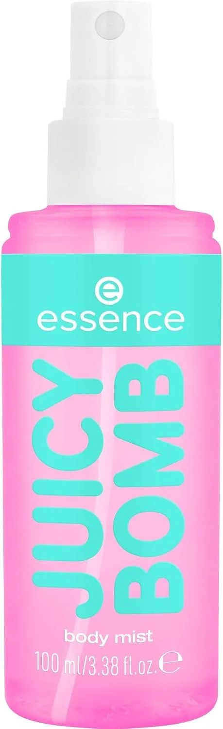 Essence Cosmetics ▫️ essence Bruma corporal com gotas doces JUICY BOMB de longa duração (100 ml)
