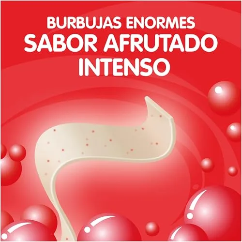 Hubba Bubba ▫️ pastilhas elásticas em rolo, sabor a morango, 180 cm, embalagem com 12 rolos de pastilhas elásticas, tamanho perfeito para guloseimas, ideal para partilhar, como presente doce ou para ter sempre um hálito fresco 3