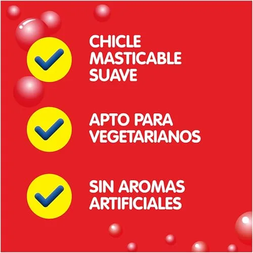 Hubba Bubba ▫️ pastilhas elásticas em rolo, sabor a morango, 180 cm, embalagem com 12 rolos de pastilhas elásticas, tamanho perfeito para guloseimas, ideal para partilhar, como presente doce ou para ter sempre um hálito fresco 5