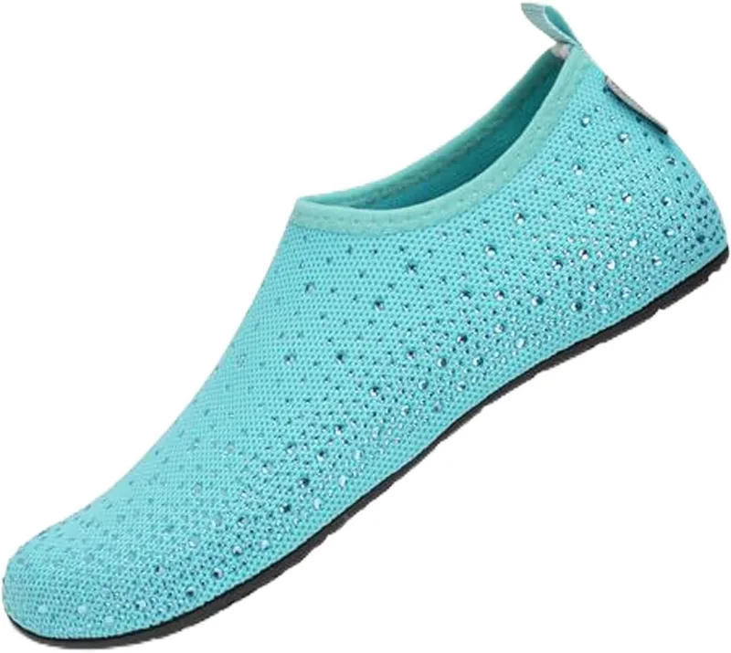 Genérico ▫️ Sapatos de água para homem e mulher, sapatos de ioga, sapatos de água respiráveis e com estilo para praia, desporto, surf e natação