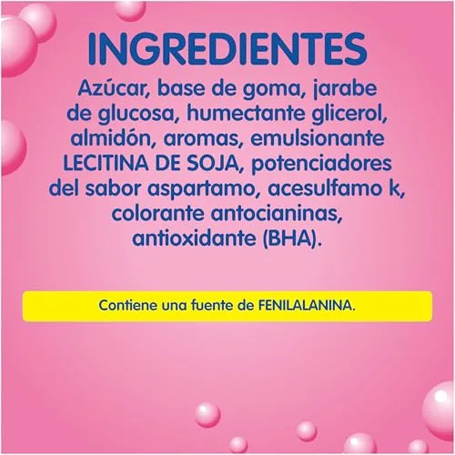 Hubba Bubba ▫️ pastilhas elásticas em rolo, com sabor a fruta, 180 cm, embalagem com 12 rolos de pastilhas elásticas, o tamanho ideal de doces para partilhar, como presente doce ou para ter sempre um hálito fresco 2