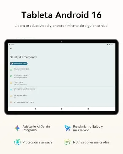 TABWEE ▫️ T30 Tablet Android de 11 polegadas 16 (64 GB + 4 TB), Tablet para Estudar 4