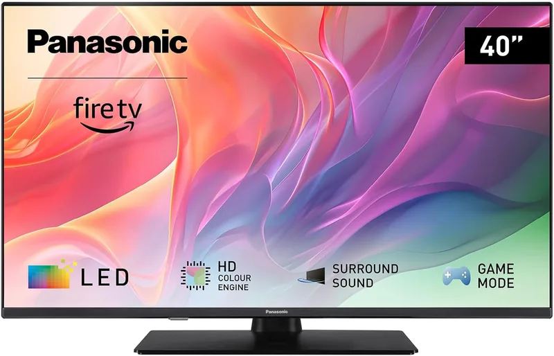 Panasonic ▫️ TV-40S55AEZC, Série S55, Smart TV LED Full HD de 40 polegadas, Fire TV, HD Colour Engine, HDR, Controlo por voz com Alexa, Modo de Jogo, Leitor multimédia
