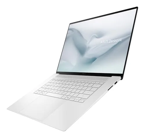 ASUS ▫️ PC Zenbook S16 OLED UM5606GA-SR340W Copilot+ - Portátil de 16" 3K 120 Hz (AMD Ryzen AI 9 465, 32 GB de RAM, SSD de 1 TB, Radeon 880M, Windows 11 Home) Branco Escandinavo - Teclado QWERTY espanhol 7