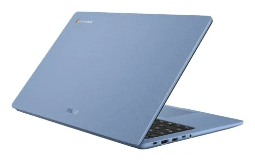 ASUS ▫️ Chromebook CM1505CM4A-S70064 - Portátil de 15,6" Full HD (MediaTek Kompanio 540, 4 GB de RAM, 128 GB eMMC, Arm Mali-G57 MC2, ChromeOS) Azul Tela - Teclado QWERTY espanhol 3