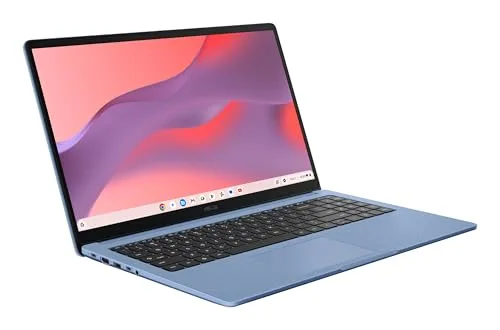 ASUS ▫️ Chromebook CM1505CM4A-S70064 - Portátil de 15,6" Full HD (MediaTek Kompanio 540, 4 GB de RAM, 128 GB eMMC, Arm Mali-G57 MC2, ChromeOS) Azul Tela - Teclado QWERTY espanhol 7