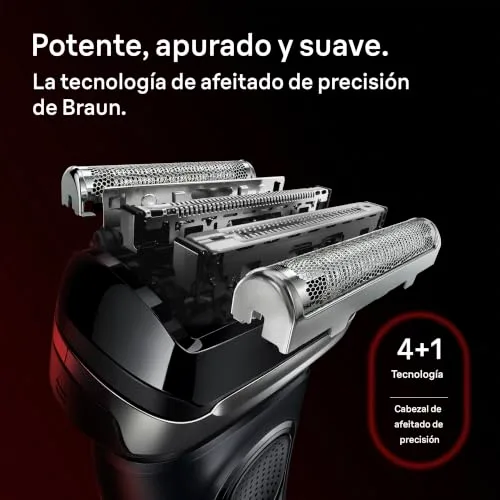 Braun ▫️ Series 9 Sport - Máquina de barbear elétrica para homem, 9100si, preta 3