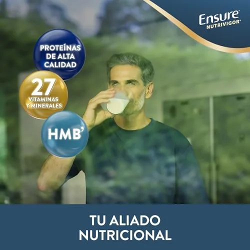 Ensure ▫️ Nutrivigor Morango 850 g, Nutrição para adultos com proteínas 5