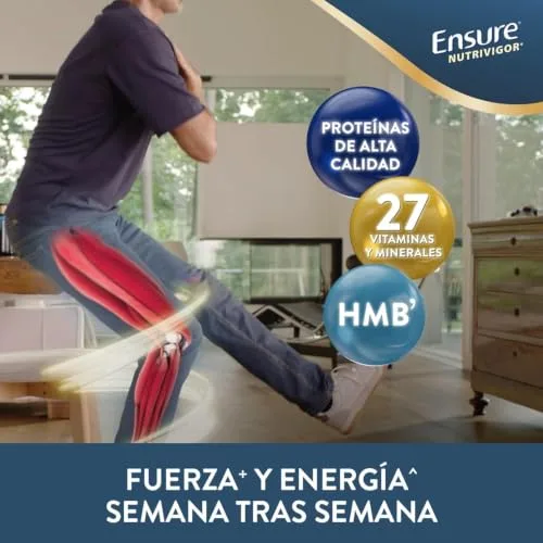 Ensure ▫️ Nutrivigor Morango 850 g, Nutrição para adultos com proteínas 6