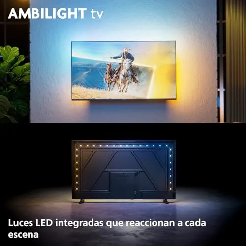 PHILIPS ▫️ Televisão Ambilight 32PQS6901/12 de 32 polegadas, FHD, QLED e Smart TV 2