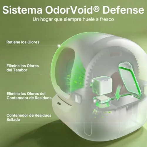 PETKIT ▫️ PUROBOT MAX 3 Caixa de areia autolimpante para gatos, entrada mais ampla, eliminação múltipla de odores, caixa de areia autolimpante para gatos, anti-fugas, xSecure/controlo via aplicação/76 L, para vários gatos 2