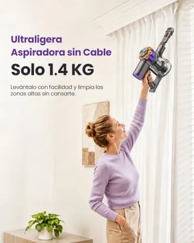 DyMona ▫️ V18Pro Aspirador sem fio com braço flexível 50 kPa/450 W 6