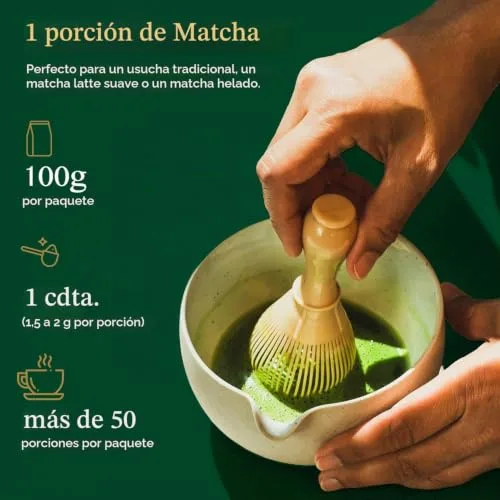 VAHDAM ▫️ Chá Matcha em Pó 100 g, autêntico chá Matcha japonês de qualidade culinária 5