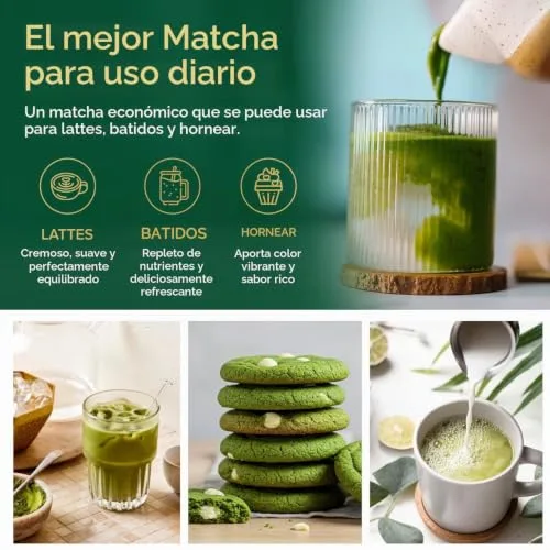 VAHDAM ▫️ Chá Matcha em Pó 100 g, autêntico chá Matcha japonês de qualidade culinária 6
