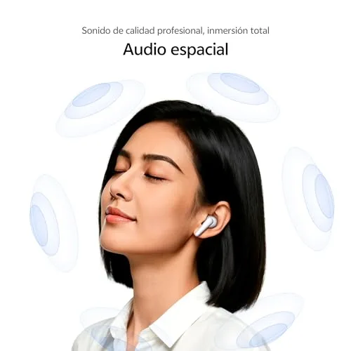 vivo ▫️ Buds Pro: Auscultadores com IA, ANC de 55 dB, 55 horas de autonomia, Bluetooth 6.1, IP54 e compatibilidade com dois dispositivos 6