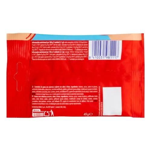 Chupa Chups ▫️ Mads Fruits, Rebuçados de Goma Crocantes com Sabor a Fruta, 12 unidades 5