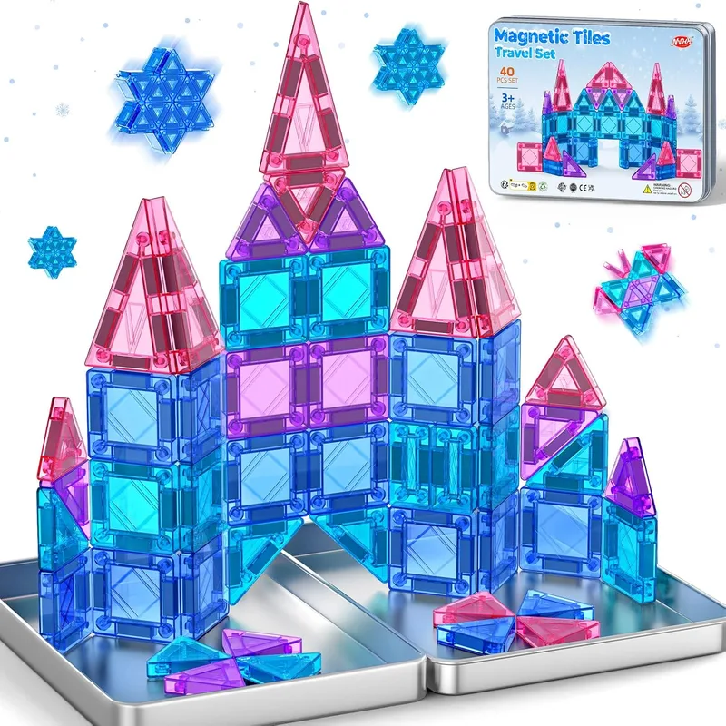 Kaysaitoy ▫️ Blocos de construção magnéticos, 40 unidades, mini blocos