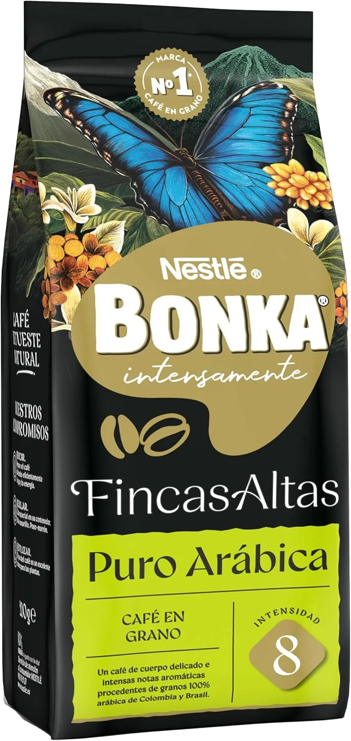 Bonka ▫️ Café Torrado, Grãos Puros de Arábica, 200 g