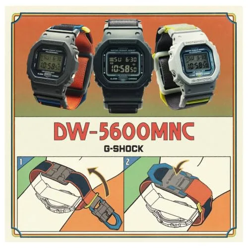 Casio ▫️ Relógio digital de quartzo para homem G-Shock 6