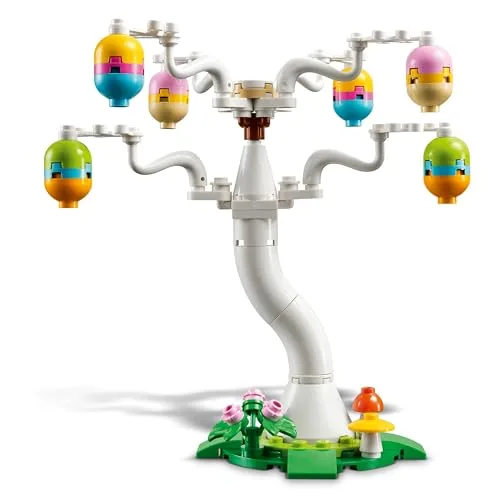 LEGO ▫️ Caça aos Ovos de Páscoa do Coelho e do Pintinho - Figuras de Animais Inc. Coelho e Pássaro - Trabalhos manuais de Páscoa para crianças - Presentes para meninas e meninos a partir dos 8 anos - 40808 (Conjunto de 2) 4