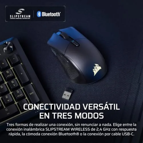 Corsair ▫️ Rato de jogos sem fios Harpoon v2 – Preto 7