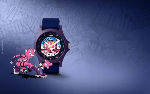 Timex ▫️ Relógio de pulso analógico de quartzo para homem X Fortnite Acadia 6