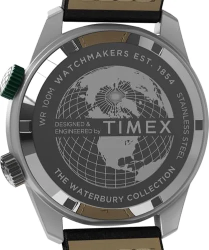 Timex ▫️ Waterbury - Relógio de pulso analógico de quartzo para homem 4