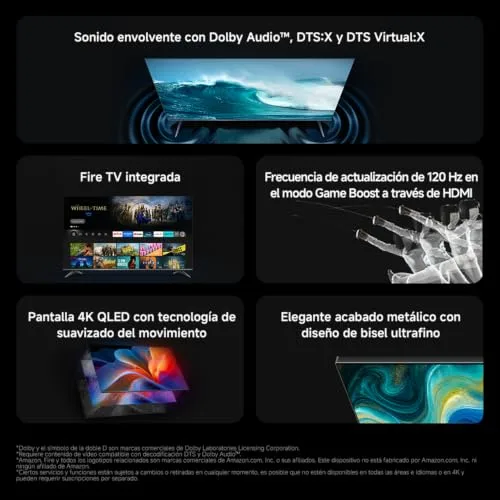 XIAOMI ▫️ TV Pro de 55 polegadas (140 cm), 4K UHD QLED Smart Fire TV, L55MB-FPVEU 2