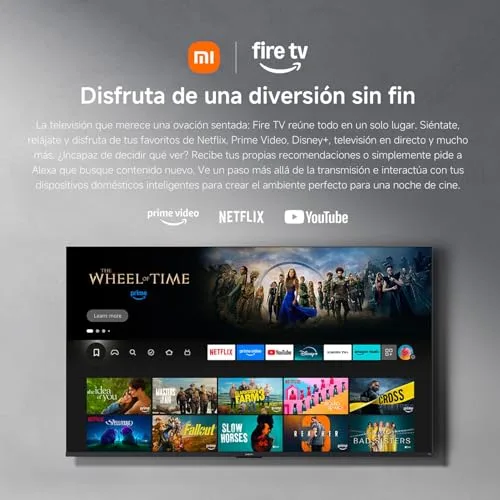 XIAOMI ▫️ TV Pro de 55 polegadas (140 cm), 4K UHD QLED Smart Fire TV, L55MB-FPVEU 4