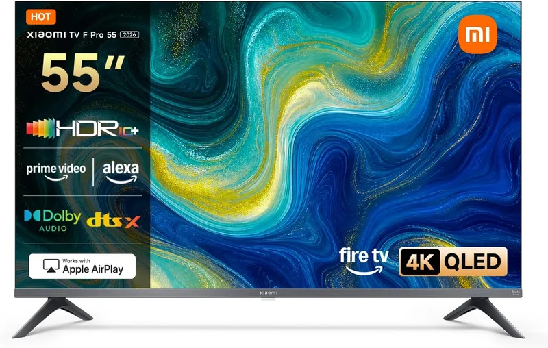 XIAOMI ▫️ TV Pro de 55 polegadas (140 cm), 4K UHD QLED Smart Fire TV, L55MB-FPVEU