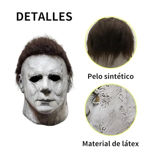 Aniepaa ▫️ Máscara do Michael Myers, Máscara de Terror do Halloween, Máscara do Mike Myers para Adultos 2