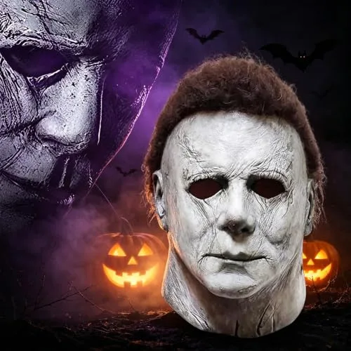 Aniepaa ▫️ Máscara do Michael Myers, Máscara de Terror do Halloween, Máscara do Mike Myers para Adultos 6