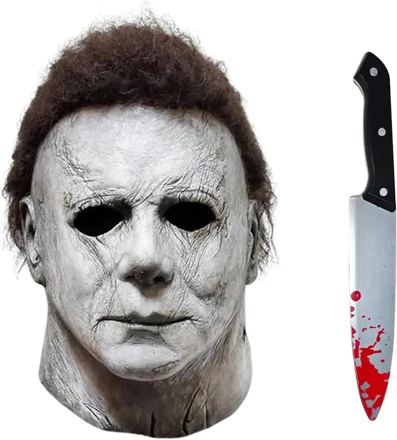 Aniepaa ▫️ Máscara do Michael Myers, Máscara de Terror do Halloween, Máscara do Mike Myers para Adultos