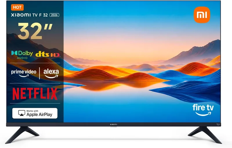 XIAOMI ▫️ TV de 32 polegadas (81 cm), Smart TV HD, Fire OS7, L32MB-FAVEU
