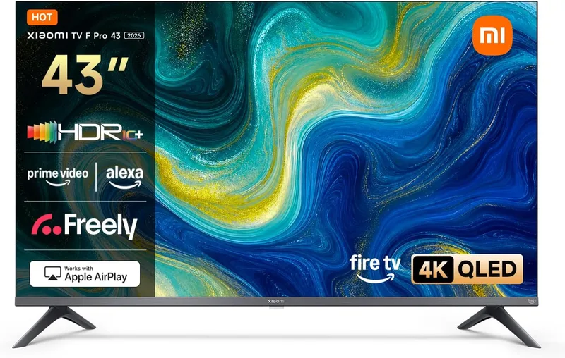 Xiaomi ▫️ TV Pro de 43 polegadas 2026, 4K UHD QLED Smart Fire TV, L43MB-FPVEU
