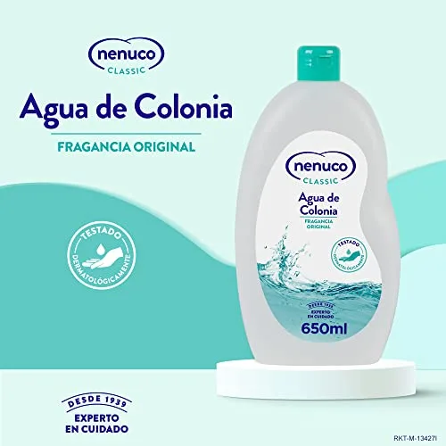Nenuco ▫️ Classic Água de Colónia, Fragrância Original, 650 ml (Embalagem de 3) 2