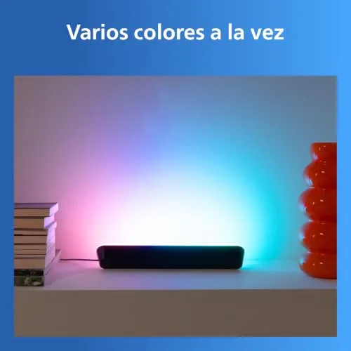 Philips ▫️ Smart LED Gradient Barra de Luzes Inteligentes para TV RGBIC, Conjunto de 2 4