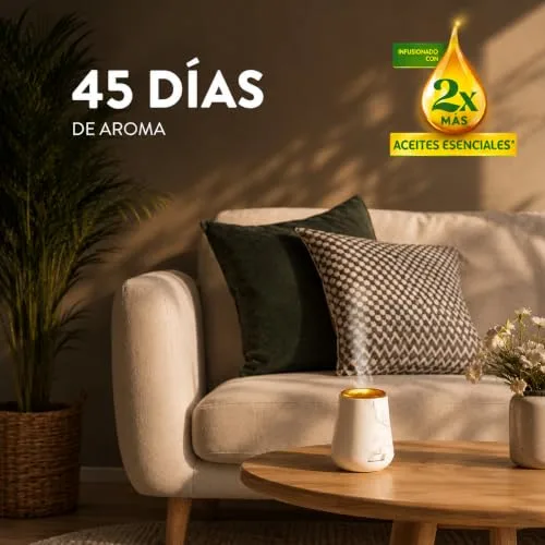 Air Wick ▫️ Essential Mist, embalagem de ambientador difusor de óleos essenciais com 3 aromas: explosão cítrica, campos de lavanda e flor de cerejeira, enriquecidos com o dobro de óleos essenciais 5